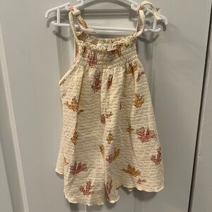 Play Up shorts romper - 3Y